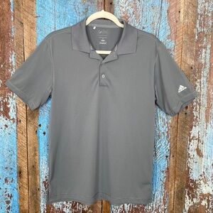 Adidas Gray Polo Golf Shirt